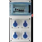  Coffret de chantier quip 4PC 