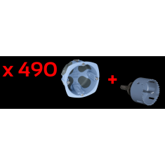  490 btes p40 + scie cloche 