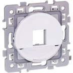  SQUARE plastrRJ45 KEYSTONE BLC 