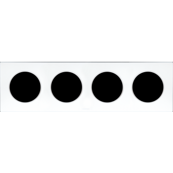  SQUARE PLAQ BLC 4P entr.71mm 
