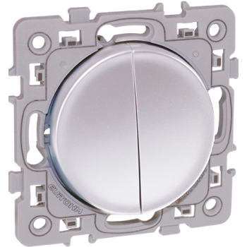  SQUARE dble POUS SILVER 