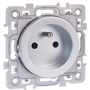  SQUARE PC 2P+T SILVER 