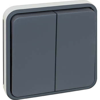  OXXO DBLE VV compos GRIS IP55 