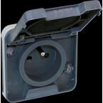  OXXO PC 2P+T compos GRIS IP55 