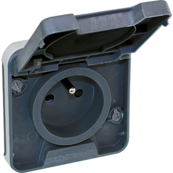  OXXO PC 2P+T compos GRIS IP55 