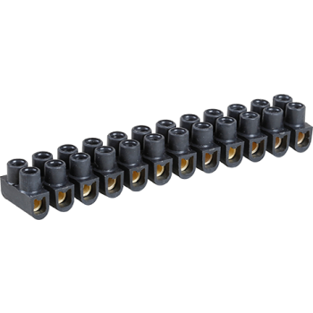  Barrette laiton noire 2,5 mm 