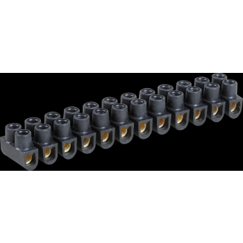  Barrette laiton noire 2,5 mm 