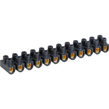  Barrette laiton noire10 mm 