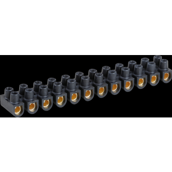  Barrette laiton noire10 mm 