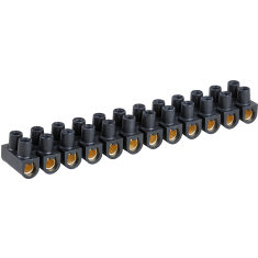  Barrette laiton noire 16 mm 