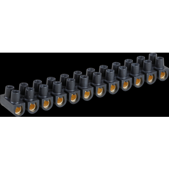  Barrette laiton noire 16 mm 