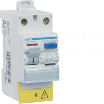  ID 2P 40A 30mA AC borne dc. 