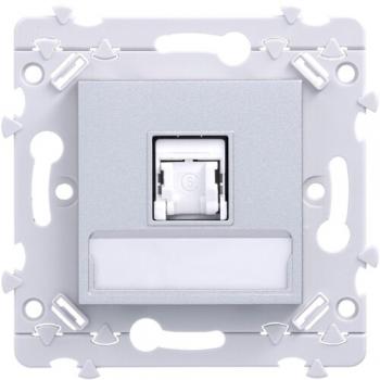  ess. RJ45 Cat.6 UTP Gr1 Titane 
