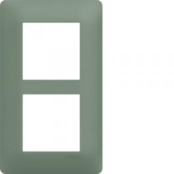  Plaque 2 postes E57 Botanic 