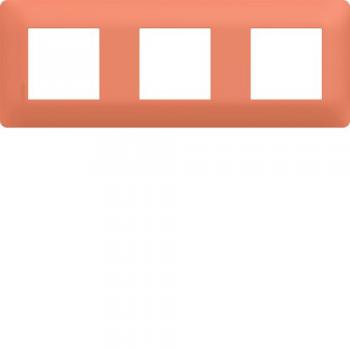  Plaque 3 postes Coral 