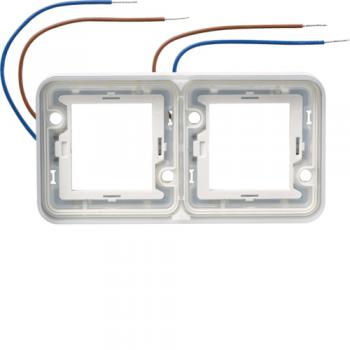  cubyko cadre lum. bleu 230V H 