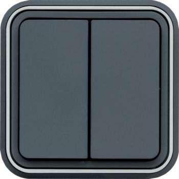  cubyko Double VV encastr gris 