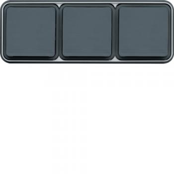  cubyko PC 3H 2P+T encast gris 