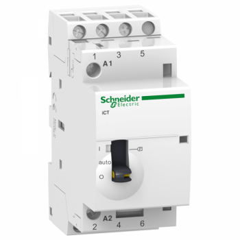  Acti9 iCT cde man 25A 3NO 240V 