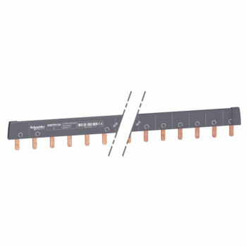  PEIGNE RACC 1P 100A 24MOD 