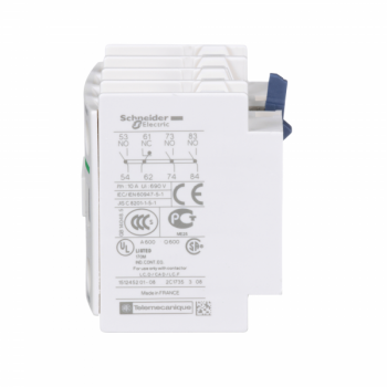  Contacts frontaux  vis 1O+3F 